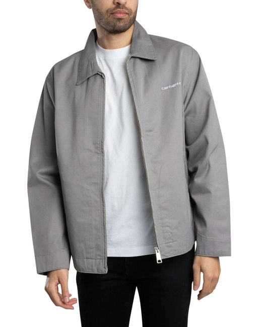 Carhartt Gray Module Script Jacket for men