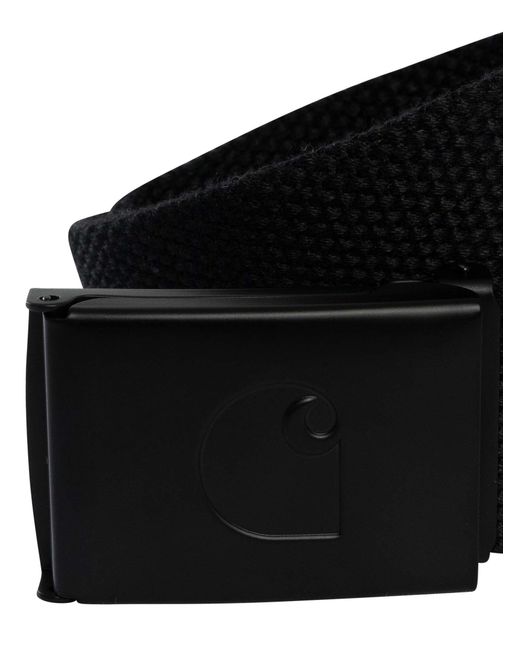 Carhartt Black C-logo Belt for men