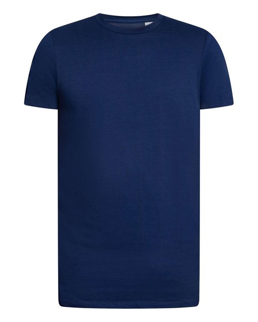 Calvin Klein Blue 3 Pack Classic Lounge T-shirt for men