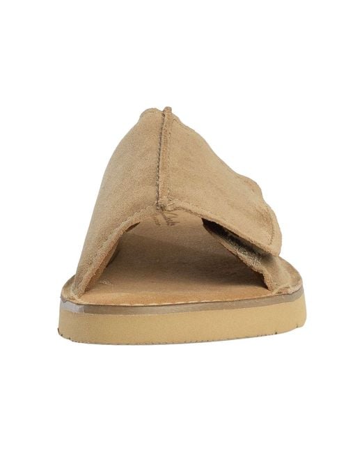 Clarks Multicolor Solsbury Suede Sliders for men