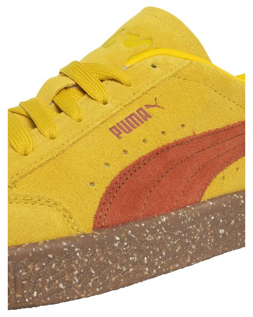 PUMA Yellow Suede Vtg F Pam Suede Trainers for men