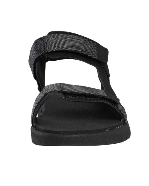 Timberland Black Windham Trail Sandals for men