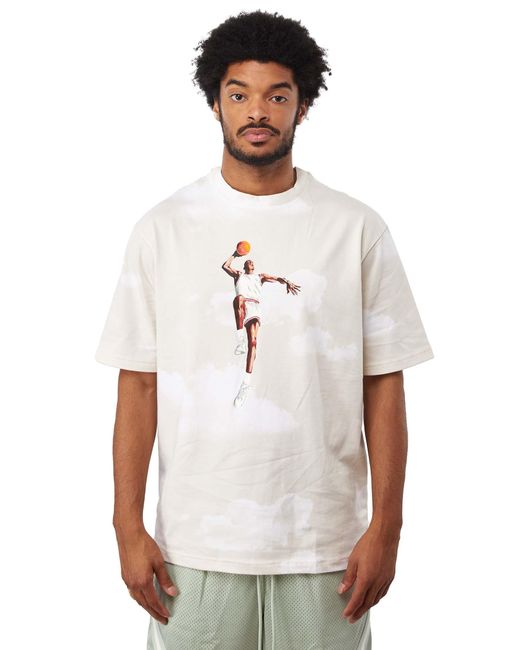 adidas Air Jordan Essentials Tshirt 'sail' in White for Men Lyst UK