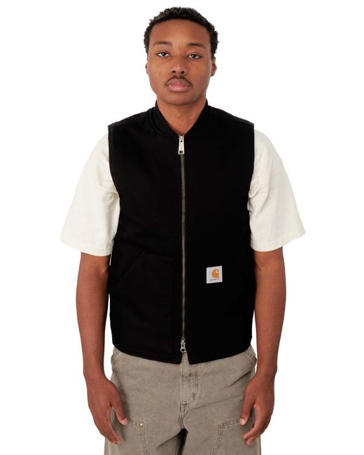Carhartt WIP Vest in Black for Men | Lyst