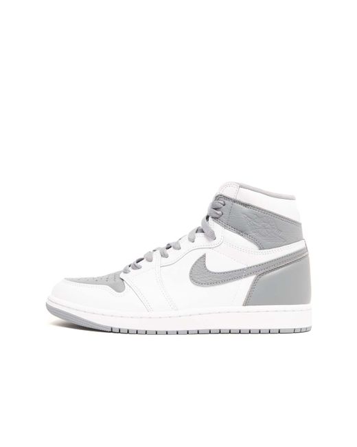 jordan 1 grey and white mens