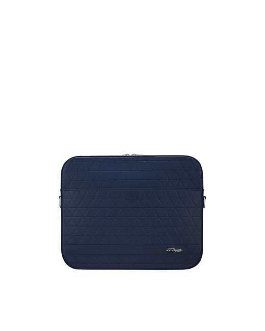 S T Dupont Blue Firehead Messenger for men