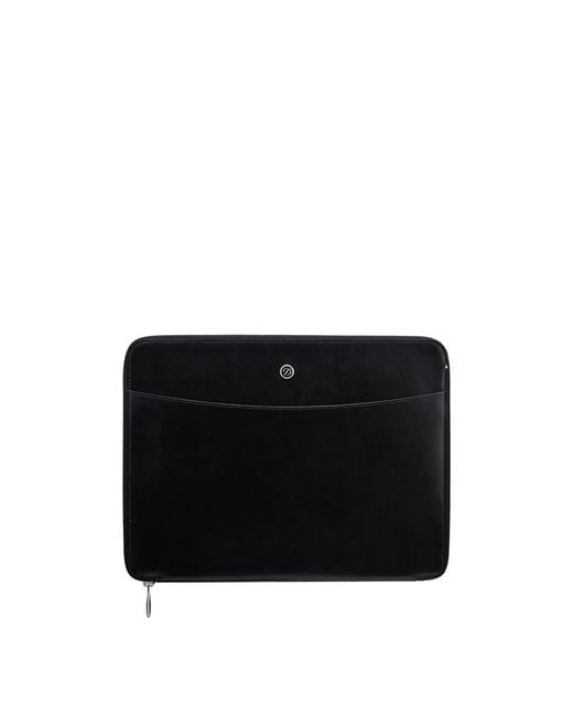 S T Dupont Black Line D Document Holder