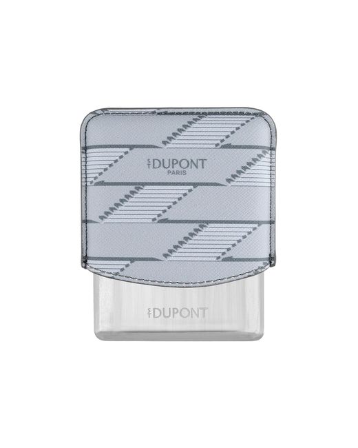 S T Dupont Blue Cigarette Case Coated Canvas Case