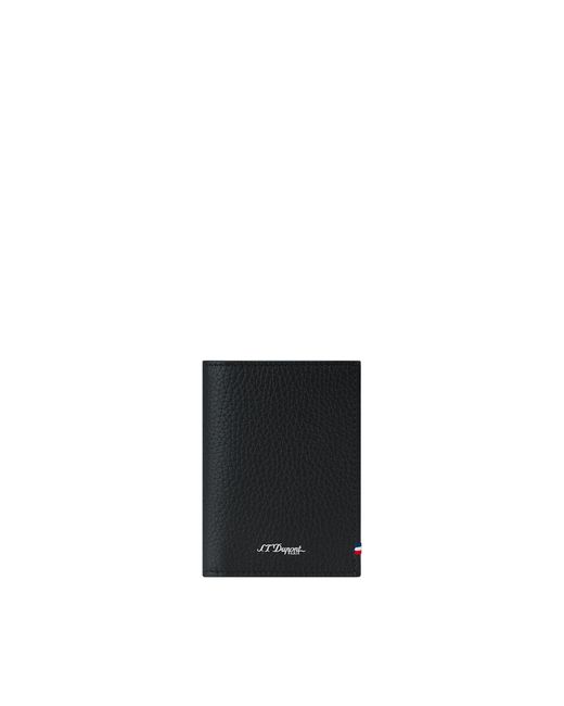 S T Dupont Black Neo Capsule Wallet for men