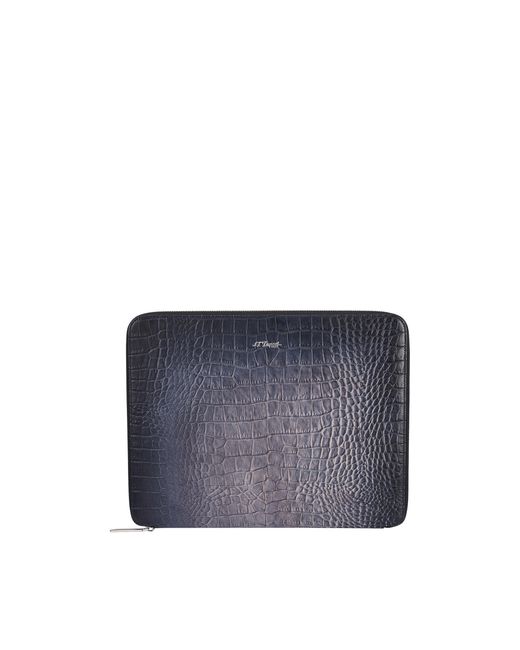 S T Dupont Blue Atelier Conference Pad for men