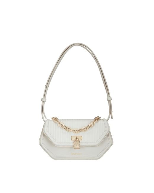 S T Dupont White Riviera Baguette