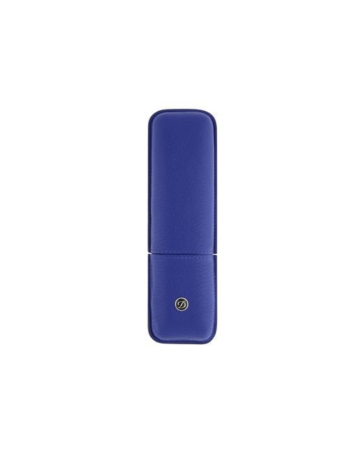 S T Dupont Blue Pen Case for men