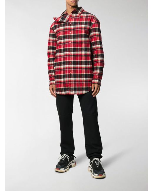 balenciaga shirt jacket