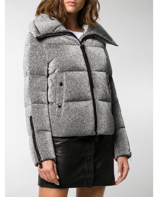 Moncler Goose Glitter Effect Puffer 
