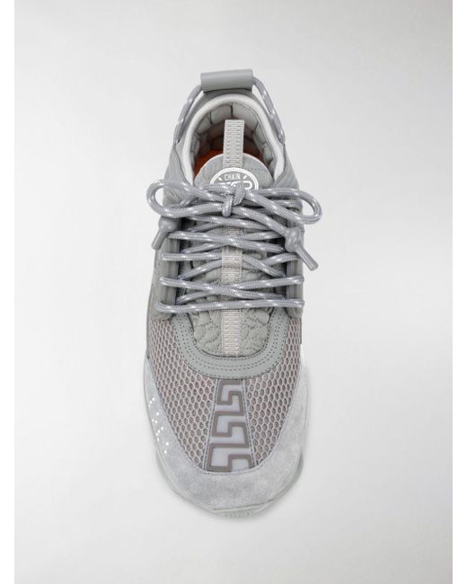 grey versace chain reaction