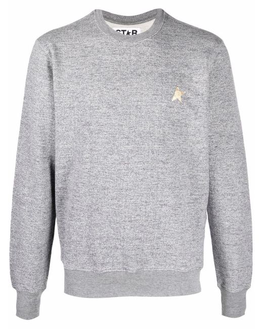 Felpa Archibald Star CollectionGolden Goose in Cotone da Uomo colore Grigio  - 40% di sconto - Lyst