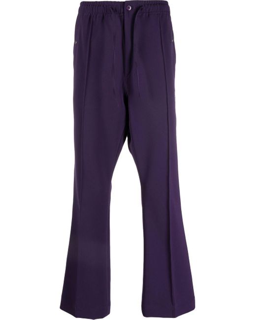 Needles Flared Track Pants in Purple for Men Lyst