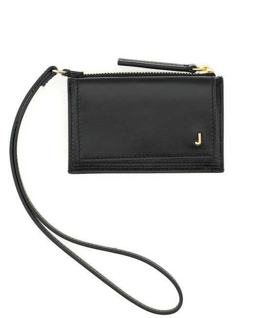 Jacquemus Leather Le Porte Pichoto Wallet in Black Lyst