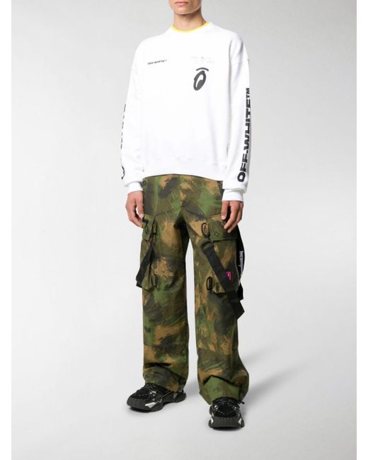 camouflage loose pants