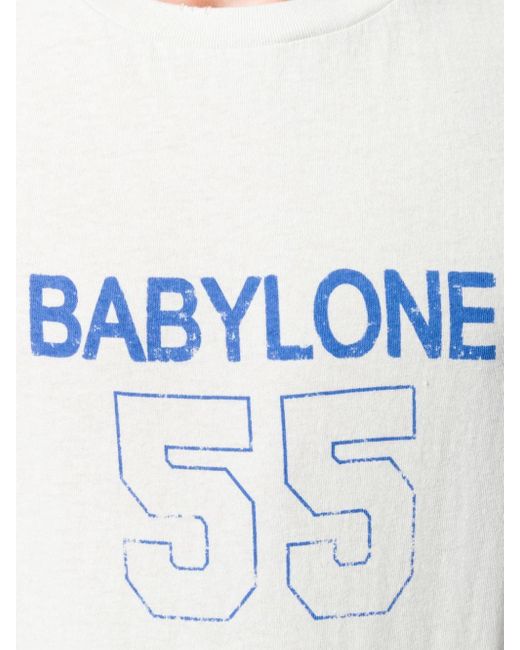Saint Laurent Slogan-print Cotton T 