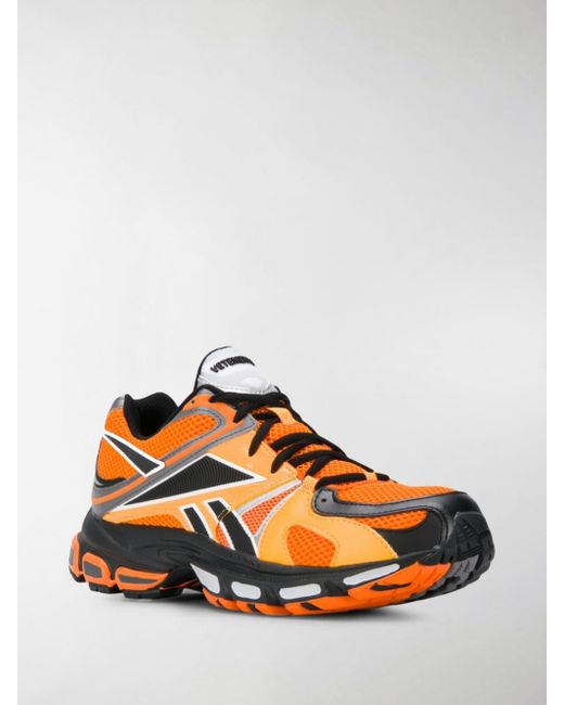 reebok dmx run 10 arancione