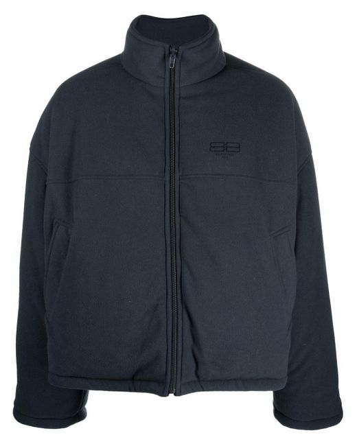 balenciaga puffer jacket blue