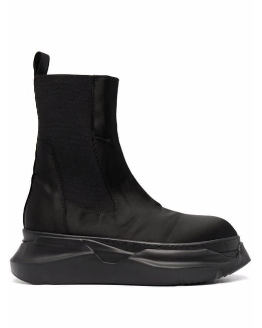 Rick Owens DRKSHDW Beatle Abstract Sneaker Boots in Black for Men - Lyst