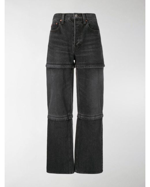 black balenciaga jeans
