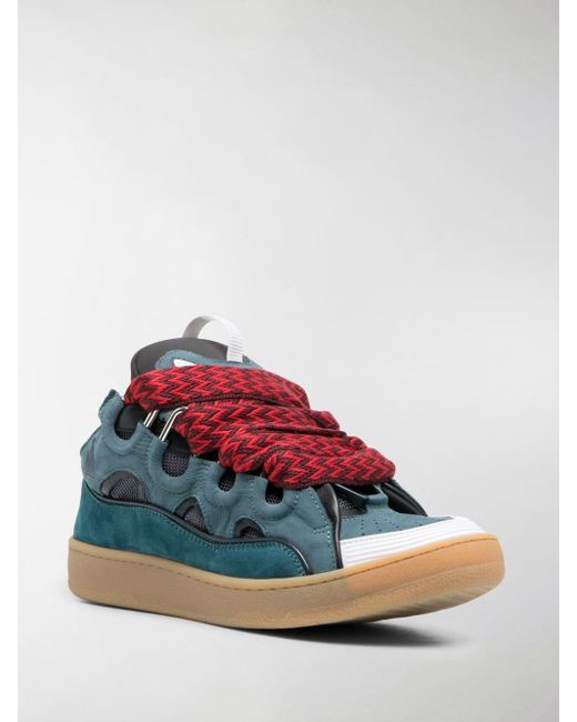lanvin zig zag sneakers