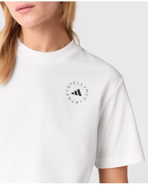 Stella McCartney White Truelife Crewneck T-Shirt