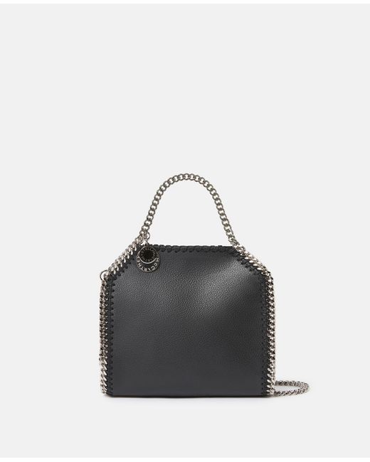 Stella McCartney Black Falabella Tiny Tote Bag