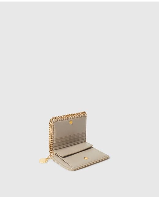 Stella McCartney Natural Falabella Bi-fold Wallet