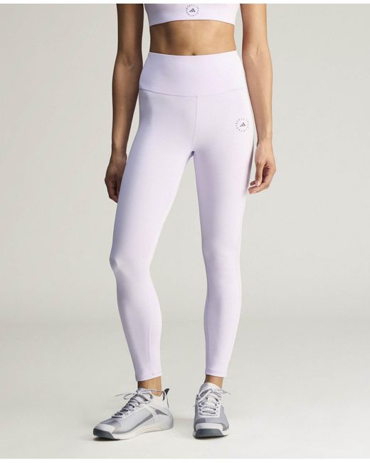 Stella McCartney Pink Truestrength Yoga 7/8 Leggings