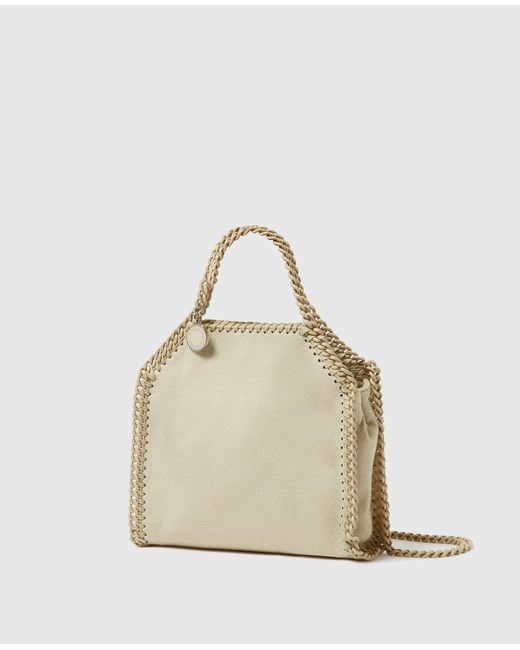 Stella McCartney Natural Falabella Tiny Tote Bag