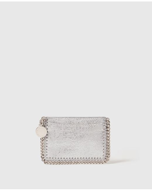 Stella McCartney White Falabella Slip Cardholder