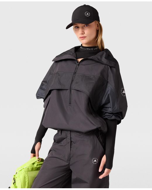 Stella McCartney Blue Truenature Half-Zip Jacket