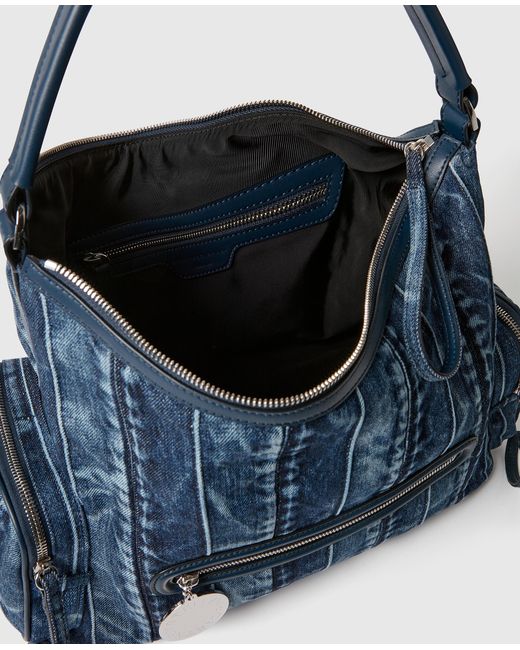 Stella McCartney Blue Dartmoor Denim Shoulder Bag