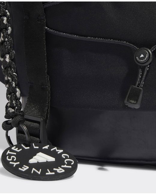 Stella McCartney Black Logo Hiking Backpack, One Size