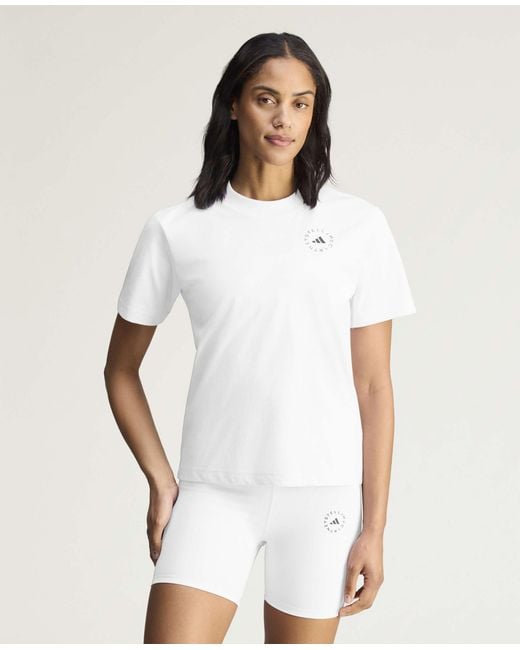 Stella McCartney White Adidas By Sportswear Tee