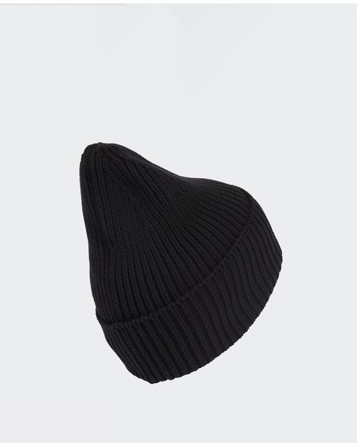 Stella McCartney Black Logo Beanie