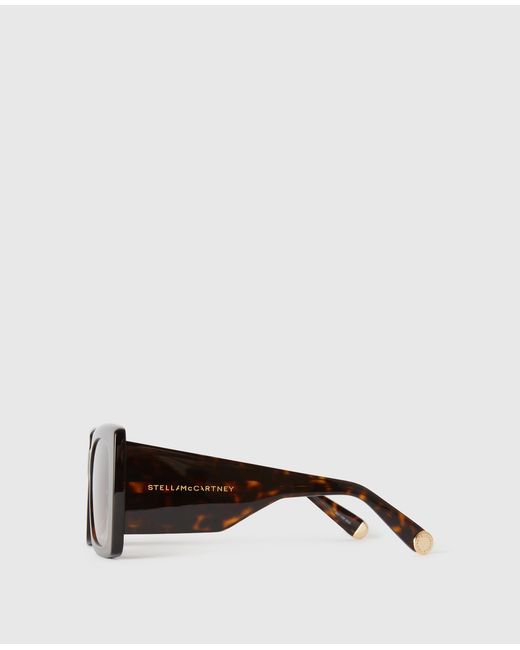 Stella McCartney Multicolor Oversized Square Gradient Sunglasses, One Size