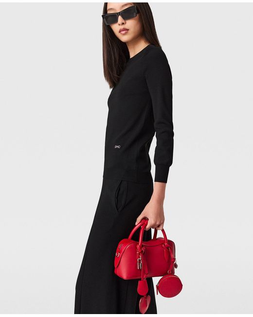 Stella McCartney Black Long-sleeve Compact Knit Top