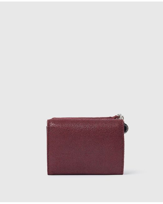 Stella McCartney Purple Falabella Tri-Fold Wallet