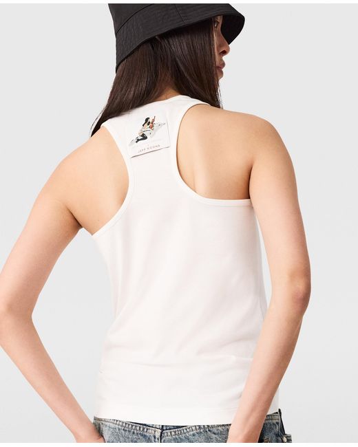 Stella McCartney White Jeff Koons Doggy Style Tank