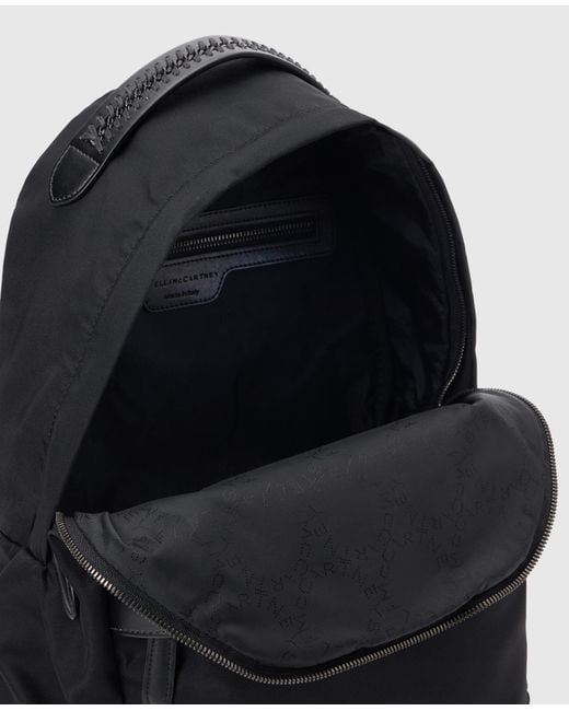 Stella McCartney Blue Logo Strap Backpack