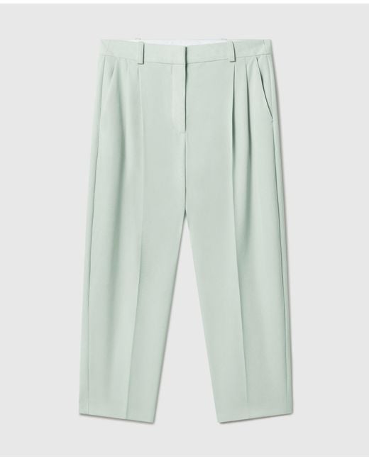 Stella McCartney Green Balloon Tailored Wool Pants