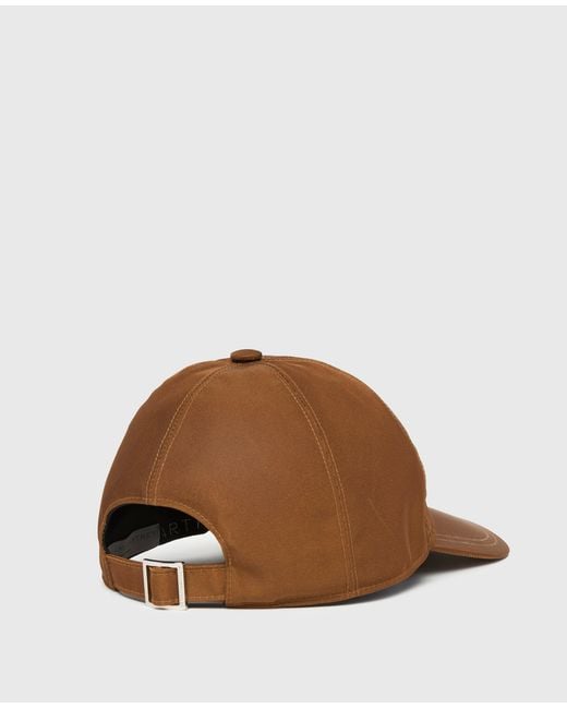 Stella McCartney Brown Logo Baseball Cap