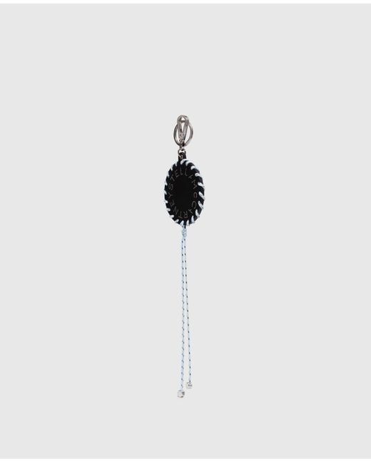 Stella McCartney White Logo Keychain