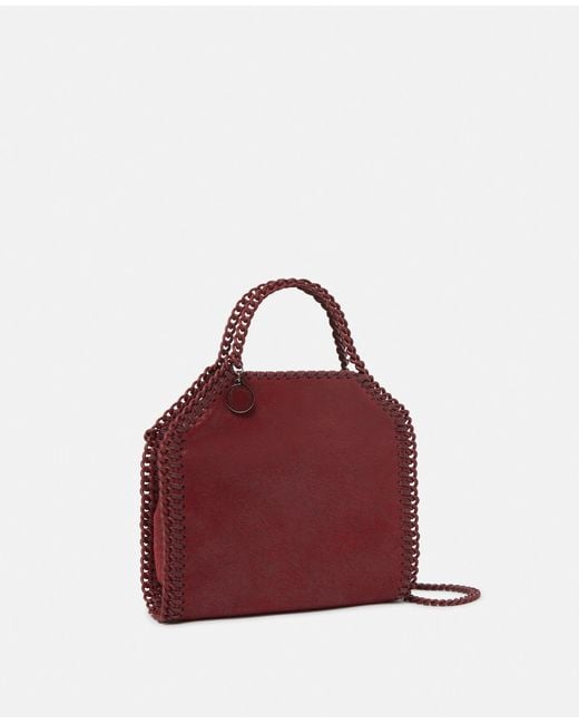 Stella McCartney Red Falabella Tiny Airlite Tote Bag