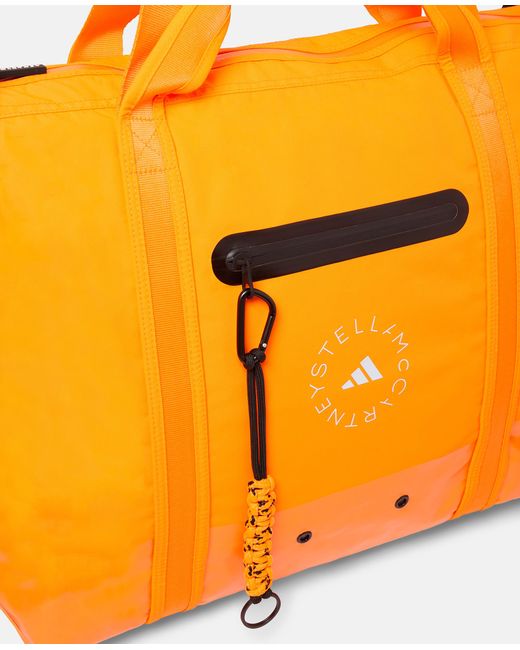 Stella McCartney Orange Logo Tote Bag